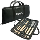 11-Piece BBQ Tool Set