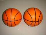 Basketball stress ball