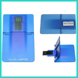 Credit Card Size USB Flash Drive 2GB