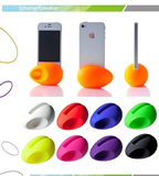 Egg shape Silicone Speaker