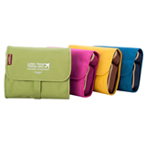 Fashional and Portable Nylon Travel Makeup Bag