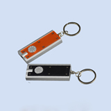 Keychain with flashlight