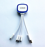 LED 5 in 1 Multi USB Charger Cable/Cord