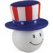 Patriotic Mad Cap Stress reliever