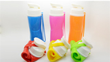 Portable Silicone Collapsible Water Bottle