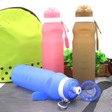 Portable Silicone Collapsible Water Bottle