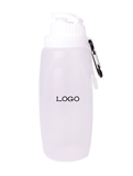 Silicone Collapsible  Bottle with Carabiner