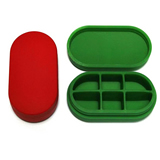 Silicone Oval Pill Case