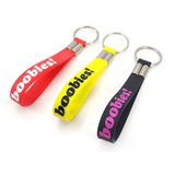 Silicone Wristband W/ Keyring